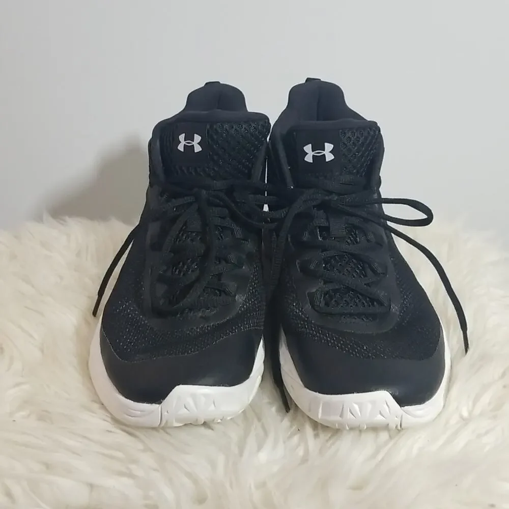 Under Armour Women's Jet Mid Basketball Shoes Black Sneakers Size 9.5 3020627